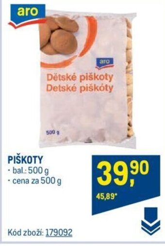 Makro PIŠKOTY nabídka