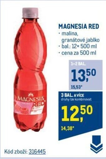 Makro MAGNESIA RED nabídka
