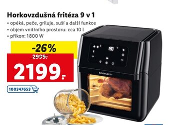 Lidl Horkovzdušná fritéza 9 v 1 nabídka
