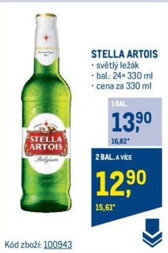 Makro STELLA ARTOIS • světlý ležák nabídka