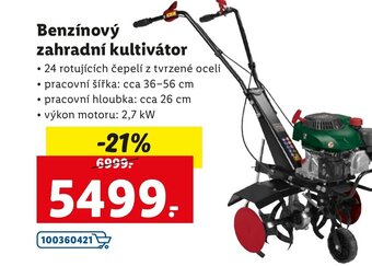 Lidl Benzínový zahradní kultivátor nabídka