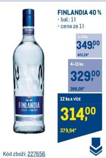 Makro FINLANDIA 40% nabídka