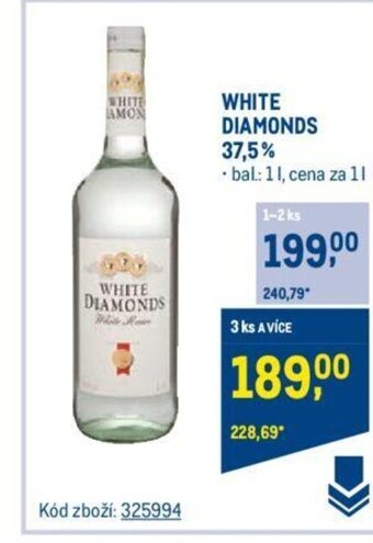 Makro WHITE DIAMONDS 37,5% nabídka