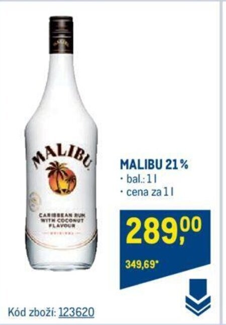 Makro MALIBU 21% nabídka
