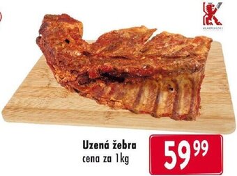 Qanto Uzená žebra cena za 1kg nabídka