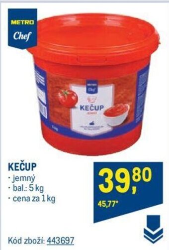 Makro KEČUP jemný nabídka