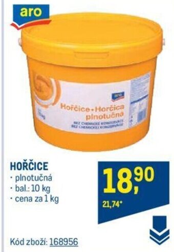 Makro HOŘČICE • plnotučná nabídka
