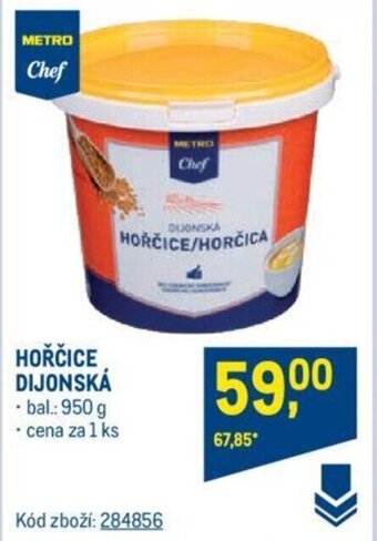 Makro HOŘČICE DIJONSKÁ nabídka