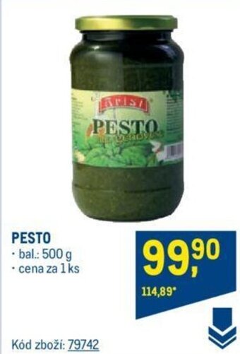 Makro PESTO nabídka