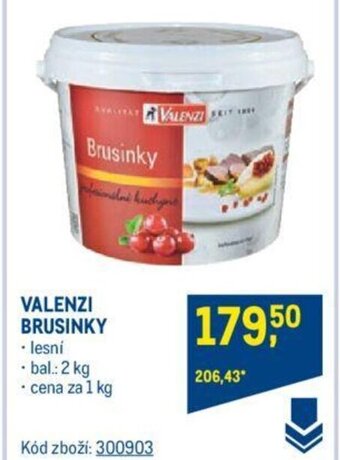 Makro VALENZI BRUSINKY nabídka