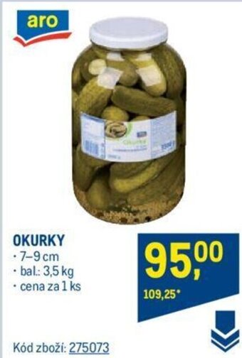 Makro OKURKY nabídka