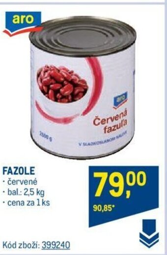 Makro FAZOLE nabídka