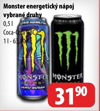 Partner Maloobchodní síť Monster energetický nápoj vybrané druhy nabídka