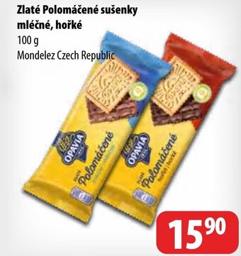 Partner Maloobchodní síť Zlaté Polomáčené sušenky mléčné, hořké nabídka
