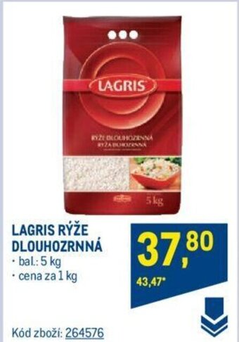 Makro LAGRIS RÝŽE DLOUHOZRNNÁ nabídka