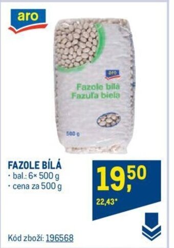 Makro FAZOLE BÍLÁ nabídka