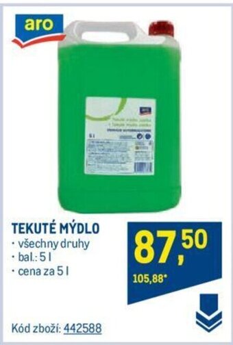 Makro TEKUTÉ MÝDLO nabídka