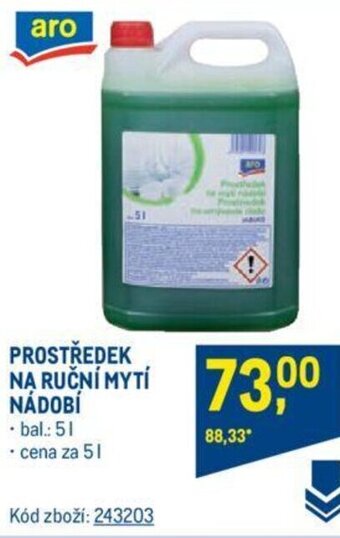 Makro PROSTŘEDEK NA RUCNI MYTI NADOBI nabídka