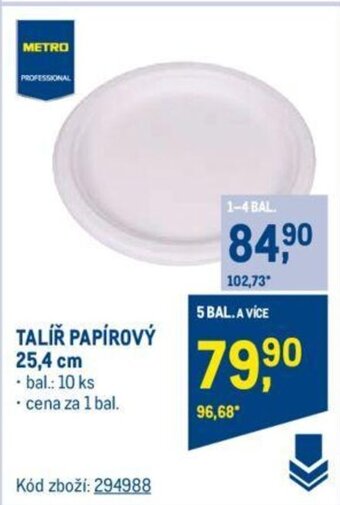 Makro TALÍŘ PAPÍROVÝ 25.4 cm nabídka