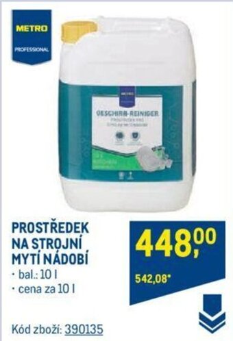 Makro PROSTŘEDEK NA STROJNÍ MYTÍ NÁDOBÍ nabídka
