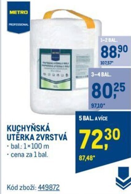 Makro KUCHYŇSKÁ UTĚRKA 2VRSTVÁ nabídka