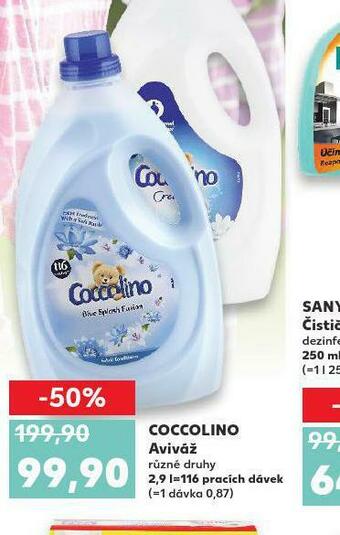 Kaufland Coccolino aviváž nabídka