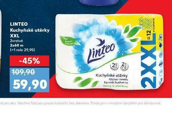 Kaufland Linteo kuchyňské utěrky nabídka