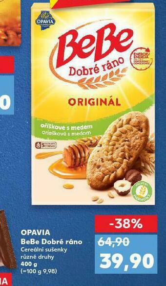 Kaufland Opavia bebe dobré ráno nabídka
