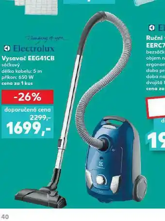 Kaufland Vysavač electrolux nabídka
