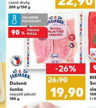 Kaufland Dušená šunka nabídka