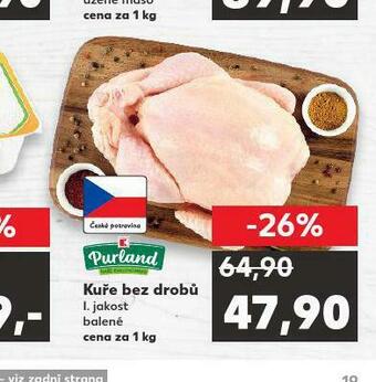 Kaufland Kuře bez drobů nabídka