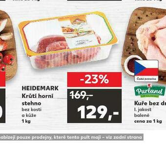 Kaufland Krůtí horní stehno nabídka