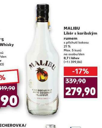 Kaufland Malibu nabídka