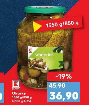 Kaufland Okurky nabídka