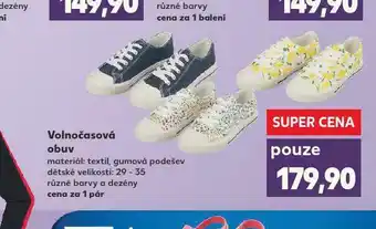 Kaufland Volonočasová obuv nabídka