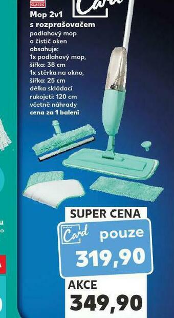 Kaufland Mop s rozprašovačem nabídka