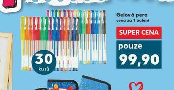Kaufland Gelová pera nabídka