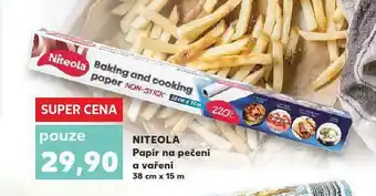 Kaufland Papír na pečení a vaření nabídka
