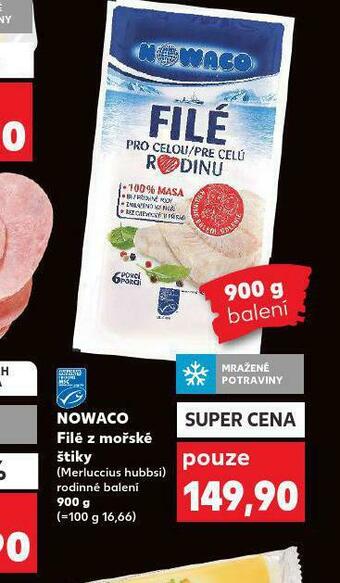 Kaufland Nowaco filé z mořské štiky nabídka