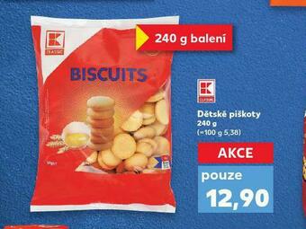 Kaufland Dětské piškoty nabídka