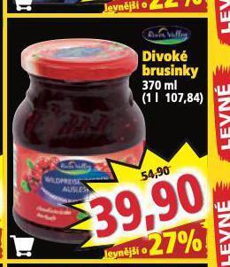 Norma Divoké brusinky nabídka