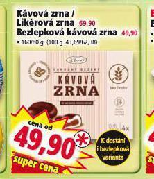 Norma Likérová zrna nabídka