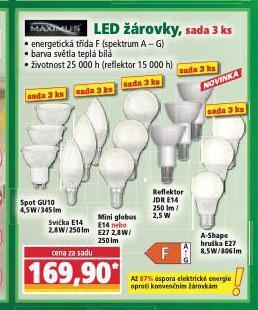 Norma Led žárovky nabídka