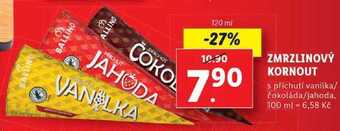 Lidl Zmrzlinový kornout, 120 ml nabídka