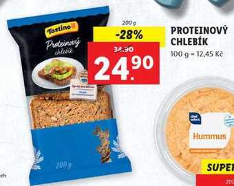 Lidl Proteinový chlebík, 200 g nabídka
