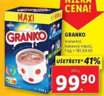Lidl Granko, 550 g nabídka