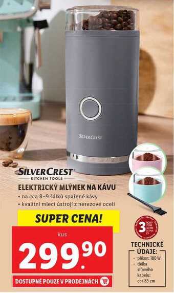 Lidl Elektrický mlýnek na kávu nabídka
