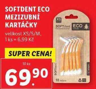 Lidl Softdent eco mezizubní kartáčky, 10 ks nabídka