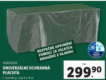 Lidl Univerzální ochranná plachta nabídka
