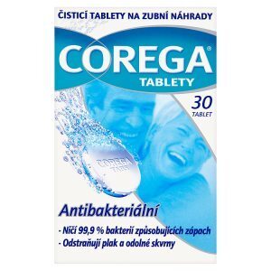 Rossmann Corega čistící tablety na zubní náhrady 30 tablet nabídka